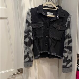 Vintage Havana Charcoal Denim Jacket